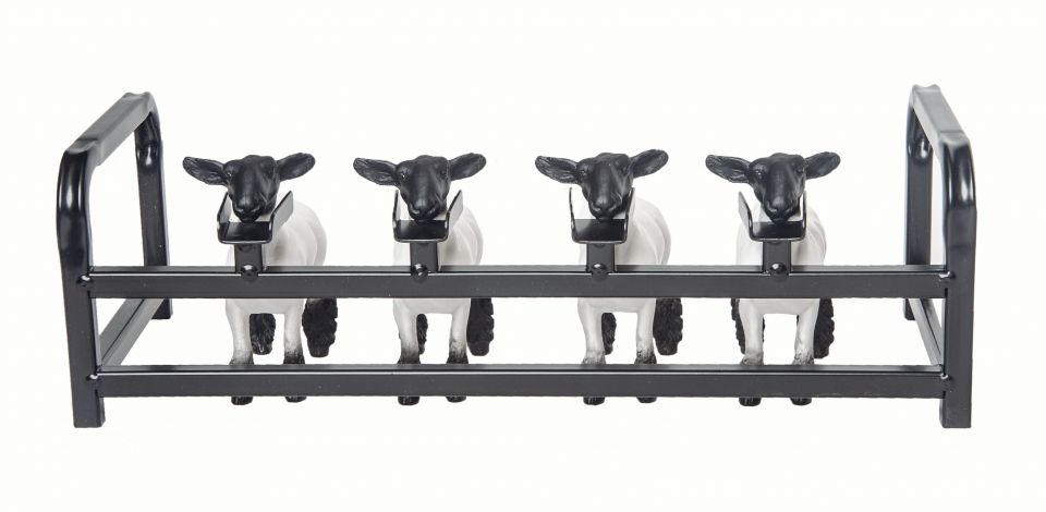4 Head Goat & Lamb Show Rail Toy